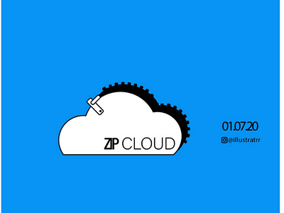 Daily logo challenge cloud daily logo illustrator logo logomark logotype