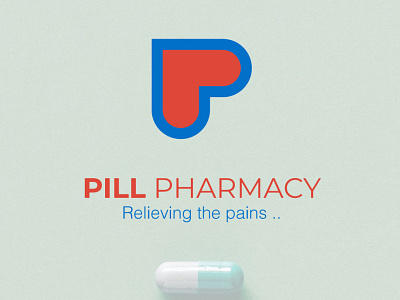 Pill Pharmacy Logo design
