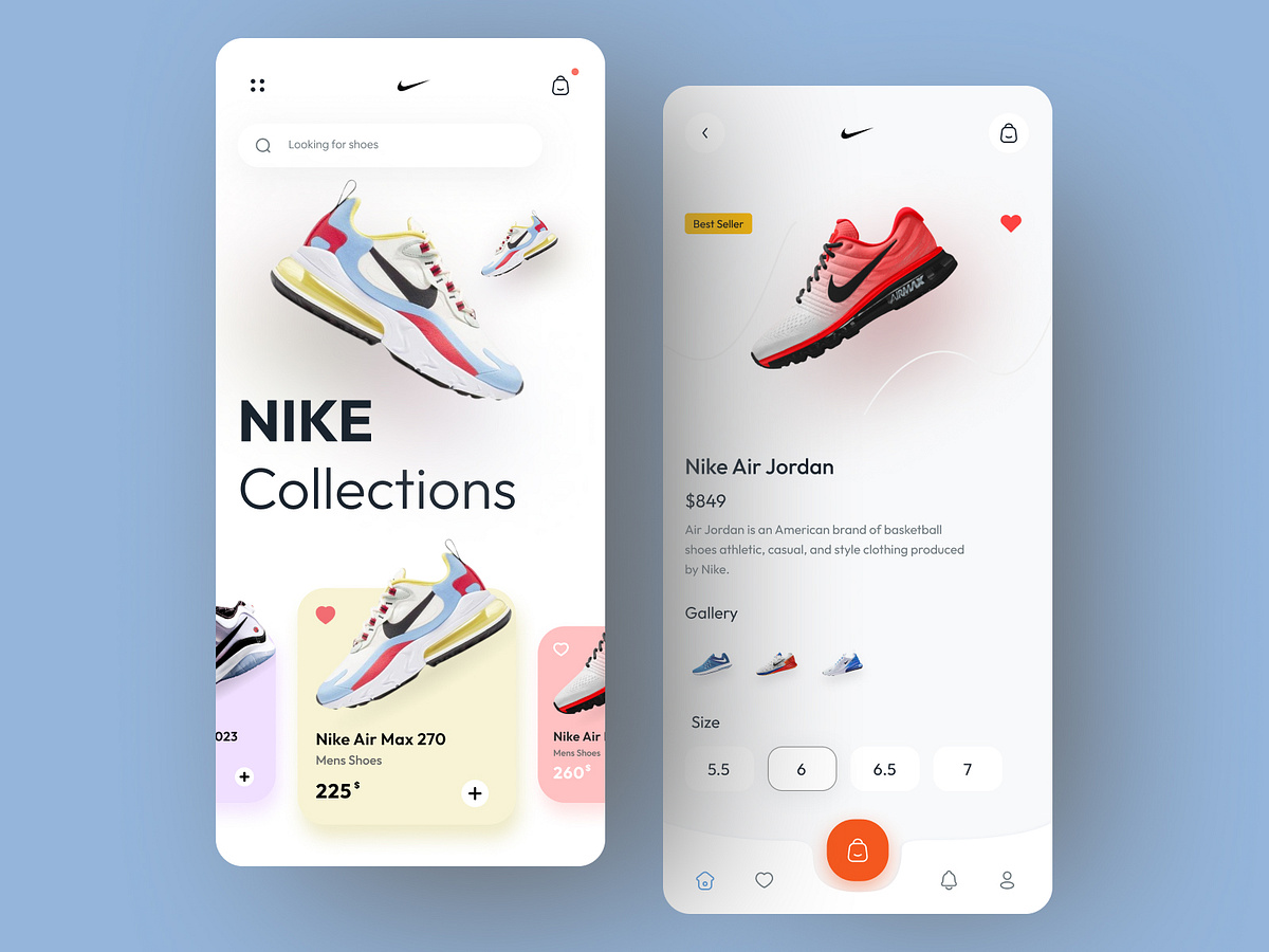 Shoes Mobile App designs, themes, templates and downloadable graphic ...