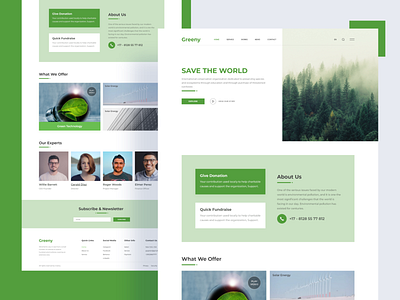 Green Energy - Landing Page