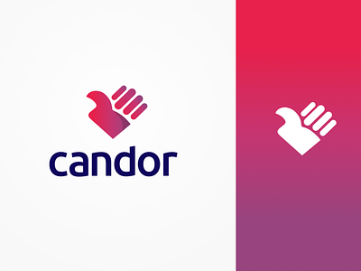 Candor Logo blockchain branding crypto currency decentralized logo logo design network