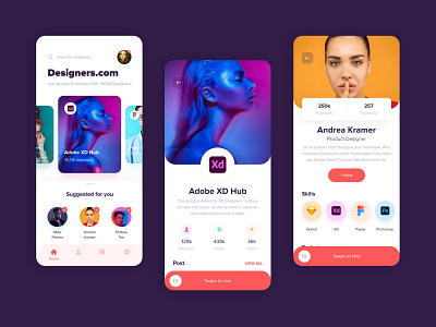 Find Designers - Mobile App android app find find designer find job finder ios mobile app design mobile app development company ui design uiux