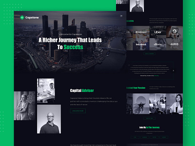 Venture Capital - Landing Page design homepage landing page landing page design template uidesign uiux venture venture capital ventures