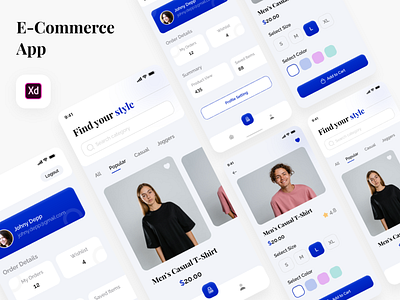 E-Commerce App - XD Challenge