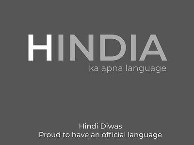 Hindi Diwas 01 branding content creative creativity creators illustration typography