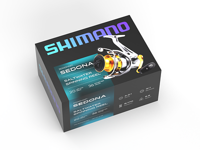 Shimano Fishing Packaging