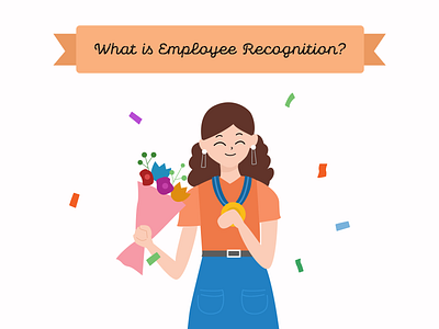 Employee recognition blog character illustration digital illustration employee recognition illustration rewards