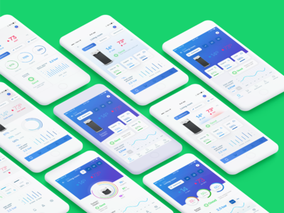 App Dashboard app dashboard design interface ios startup ui ux