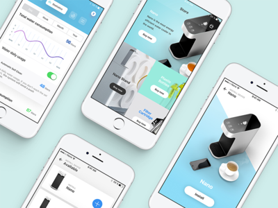 Watercooler App Design app dashboard design interface ios startup ui ux watercooler