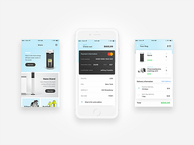 Watercooler App Design (Store)