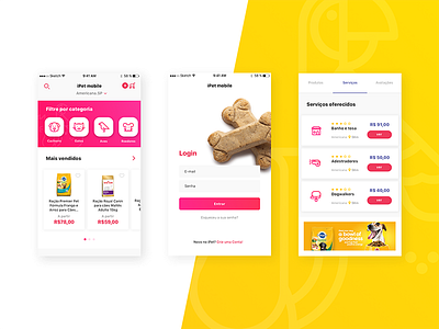 Pet Marketplace App app design experience interface ios marketplace pet store ui user ux