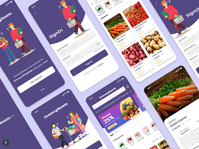 Grocery Assets Mobile App