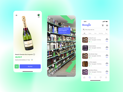 UI design for e-commerce app