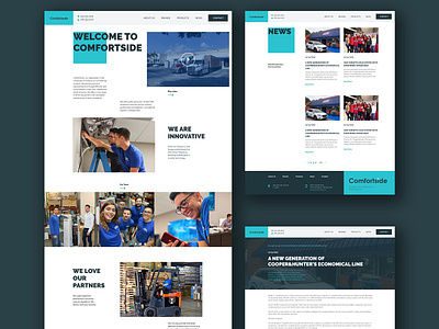 Comfortside branding design illustration interface logo ui uiux ux web