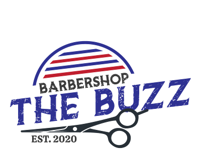 The Buzz branding design logo presentation typography