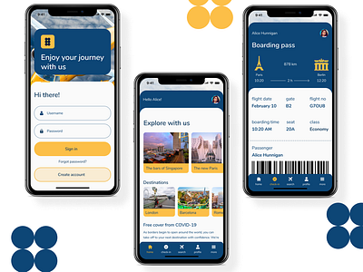 Ticket booking app (BerlinAir)