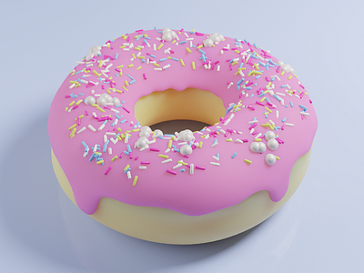 Donut! 3d 3dmodel blender blenderguru