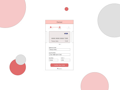 Credit Card Checkout bouquet checkout creative creditcard dailyui dailyui002 design flowers illustration logo payment phone purchase shopping ui ux visa visa card