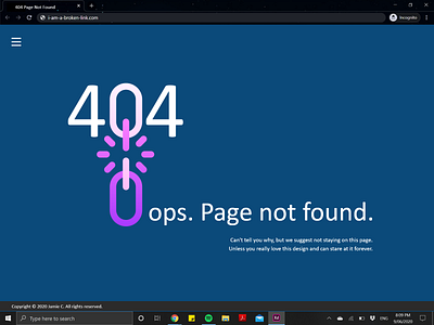 404 Page