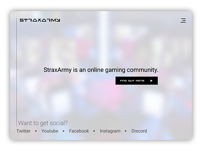 StraxArmy Concept Site