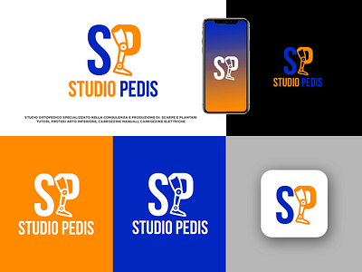 Studio Pedis per vivere al meglio la disabilità abstract branding design illustration logo monogram pedis pedis studio studio pigeon studio pinus typography wordmark