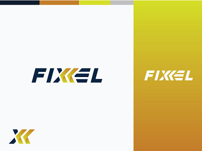 FIXEL abstract branding design illustration logo monogram typography ui ui design ux vector wordmark