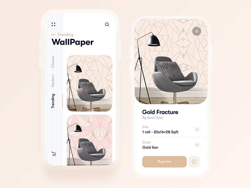 Wallpaper App designs, themes, templates and downloadable graphic