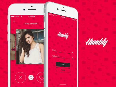 Humbly - Dating Mobile App UI Design