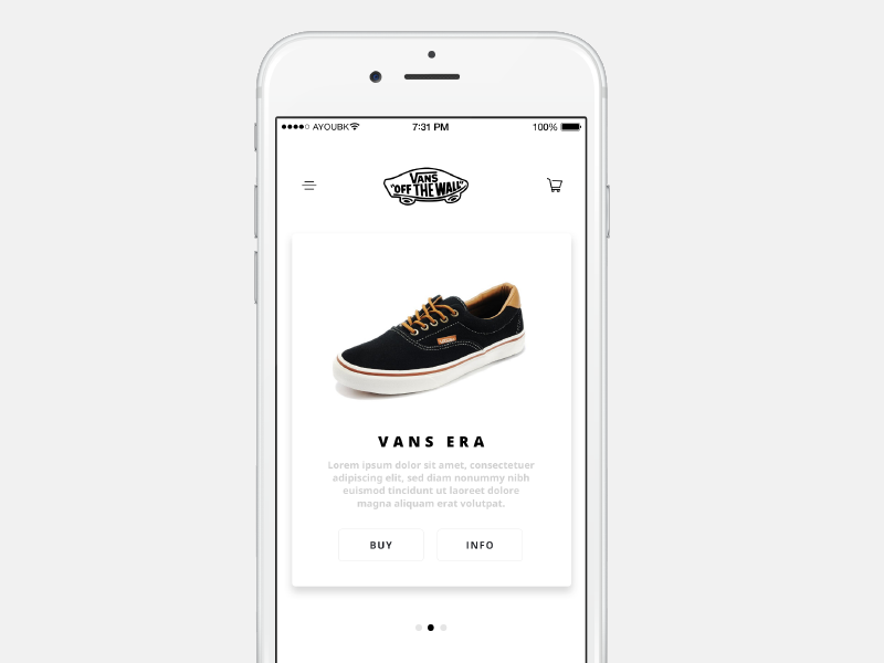 vans store app