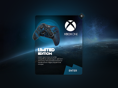 Day 029 - Xbox One Controller Limited Edition app challenge controller daily design edition kit limited mobile one ui xbox