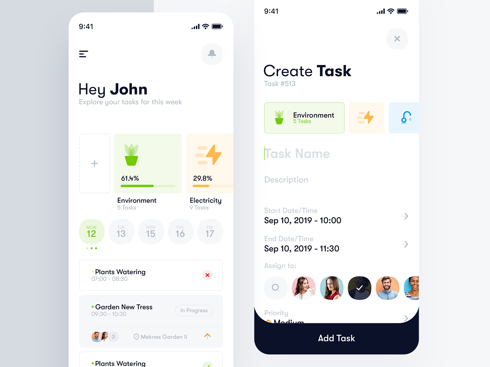 Task Management App by Ayoub kada on Dribbble