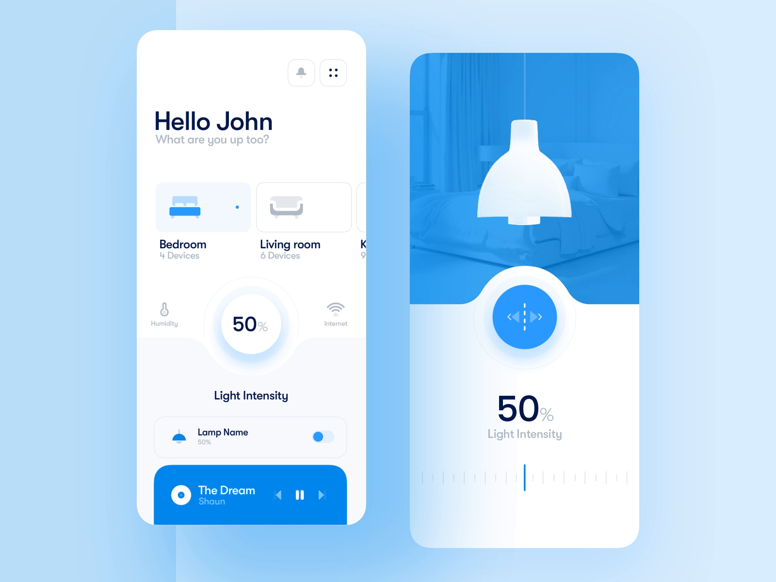 Web app - Smart House by Outcrowd on Dribbble