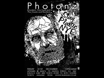 PHOTONZ branding cover art design flyer logo posters