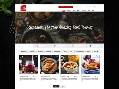 Go To Chef website app brand identity branding design facebook food food app ui foodie graphic design icon instagram logo recipes reviews typography ui ux web website