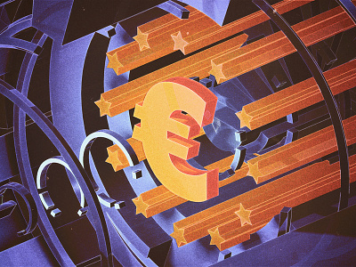 EU Euro cinema4d economy eu euro money photoshop