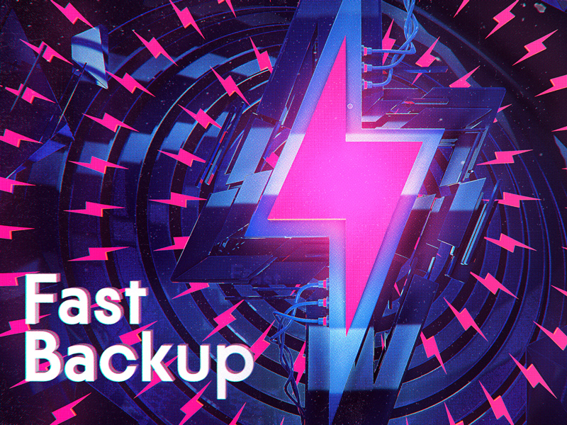 Fast Backup @ CYBERPISTOL-3000 retrowave retro power pistol cyberpistol cyber 80s