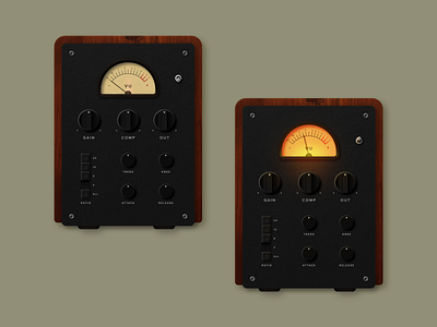 Skeuomorphic Audio Compressor