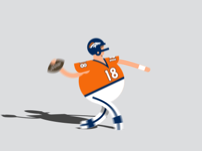 NFL Re-Imagined  Denver Broncos (6/32) by Brave Bird Creative on Dribbble