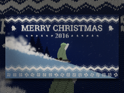 Merry Christmas Vacation after effects christmas christmas sweater gif knit skillshare sweater