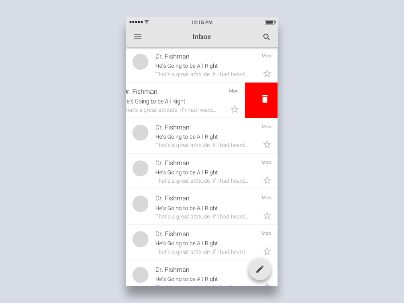 Improvements 0.2 app gmail google ios material material design ui ux