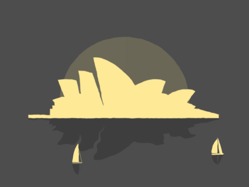 Sydney Opera House animation australia gif landmark opera house sydney vector