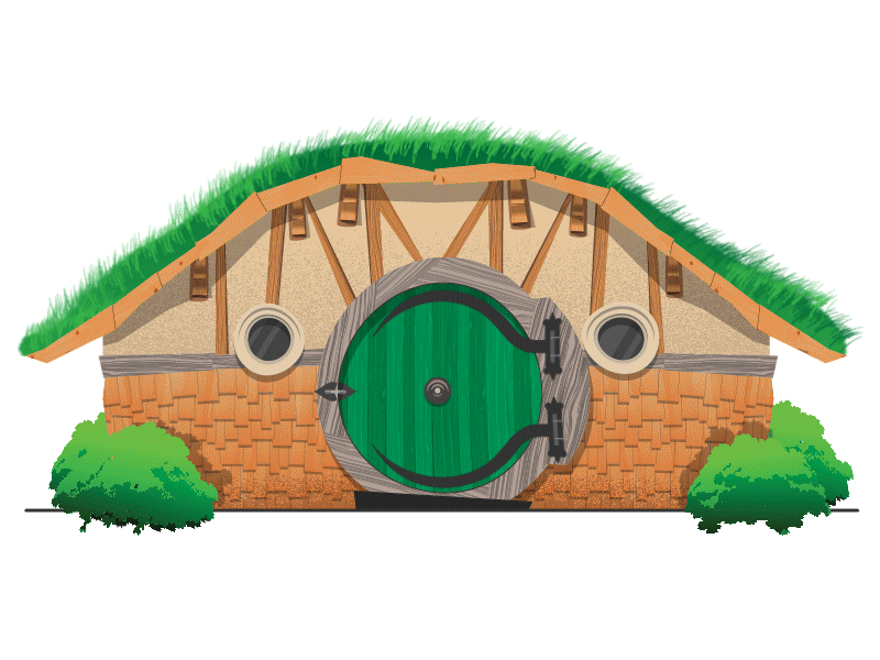 Hobbit House after effects animation bilbo gif hobbit house lord of the rings lotr skillshare