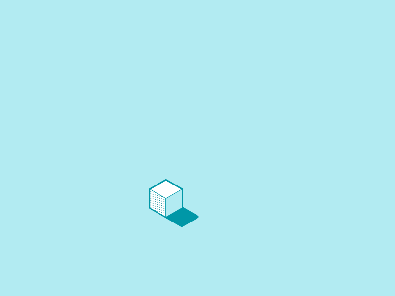 ISO 04 after effects animation block blocks gif isometric simple vector