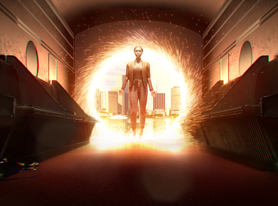 Doctor Strange Portal 3d 3d art design maya vfx