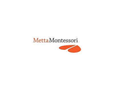 Metta Montessori brandmark brandmark icon illustration logo logotype mark montessori shape
