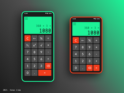 Calculator App app calculator daily ui design mobile ui ux