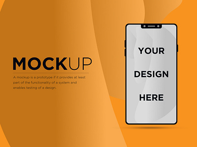 Phone Mockup banner graphics designs illustrator design mobile mockup phone mockup photoshop template poster vector