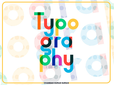 Typography banner design chandan suman graphics design photoshop art poster design typography art typography poster vector