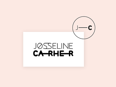 JC branding fashion identity logo