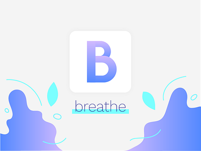 Daily UI 005 - App Icon app gradient icon meditation